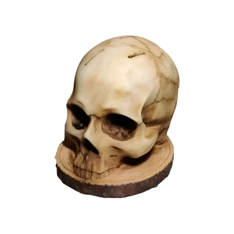 SkullSlice - Handgemaakte Gotische Messenhouder