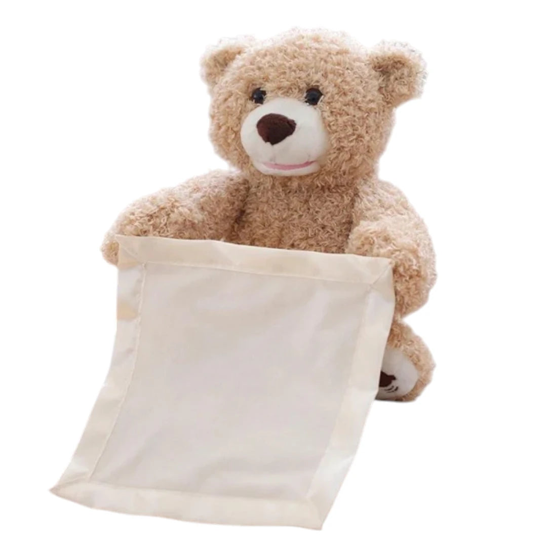 PeekPal – Interactieve Peek-a-Boo Knuffelbeer met Muziek