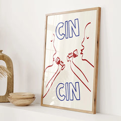 TasteBite - Retro Food Print Poster