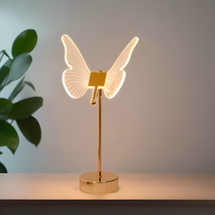 LuxeGlow - Vlinder Bureau Lamp