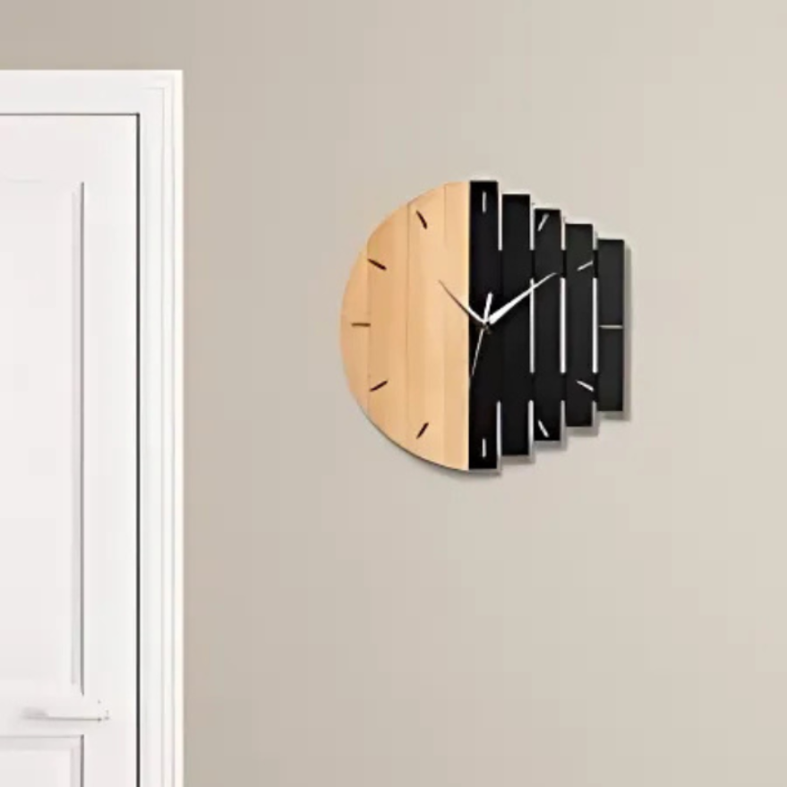 Tijdmeter - 12 Inch Vintage Wandklok