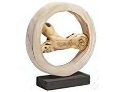 TimberCraft - Abstract Houten Sculptuur