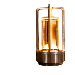 Lumineo - Draadloze Kristallen Lantaarn Lamp