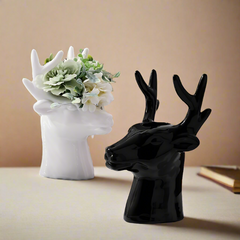 Cervus - Unieke Vaas in Hertenkopstijl