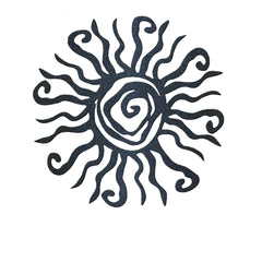 Solara - Wacky Sun Metalen Wanddecoratie