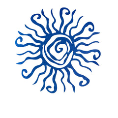 Solara - Wacky Sun Metalen Wanddecoratie