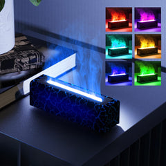 FlareLume - Kleurrijke Vlam Verspreider Lamp