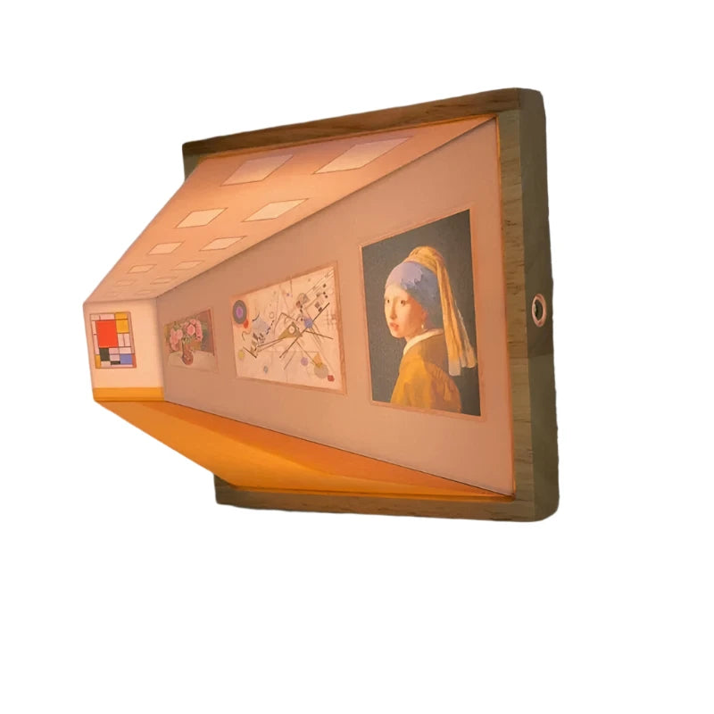 Optilume - 3D Optische Illusie Lamp met Transformerende Visuele Effecten