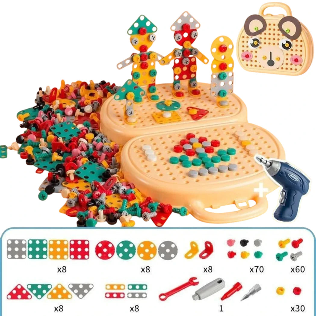 SkillBuilder - Montessori Gereedschapskoffer voor Kinderen