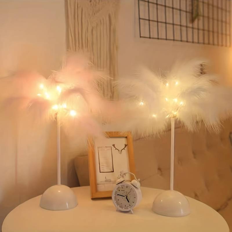 Lustre - FeatherGlow LED Tafellamp