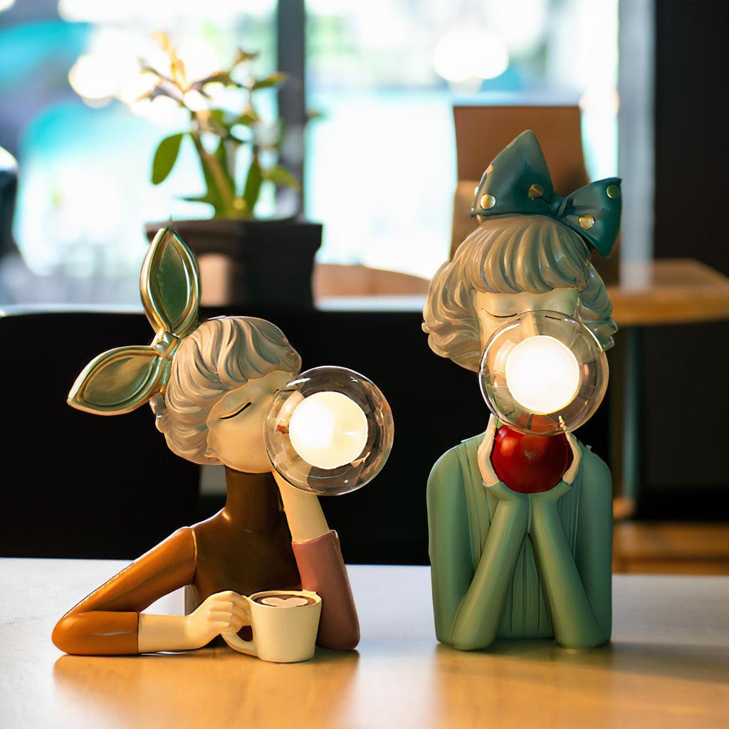 CASA DI LUMO - Bubble Girls Tafel Lampen