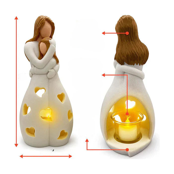 DuoGlow - Set van LED Kaarsenhouders