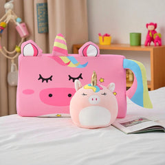 DreamNest - Deep Sleep Bundle met Unicorn Kussen en Knuffel