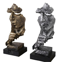 Luxor - Modern Gouden Abstract Beeld voor Elegante Interieurs