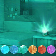 CrystalGlow - 16-Kleur RGB Kristallen Tafellamp