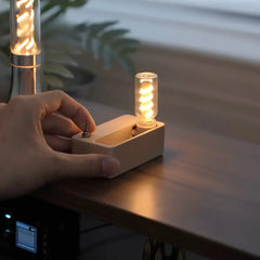 LumiGlow - Mini LED Nachtlampje met Flexibele Magnetische Lamp