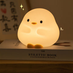 SnugDuck - Schattige Zittende Eend LED Nachtlamp