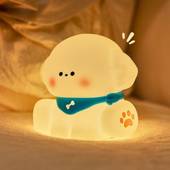 PuppyGlow - Schattige Zittende Puppy Nachtlamp