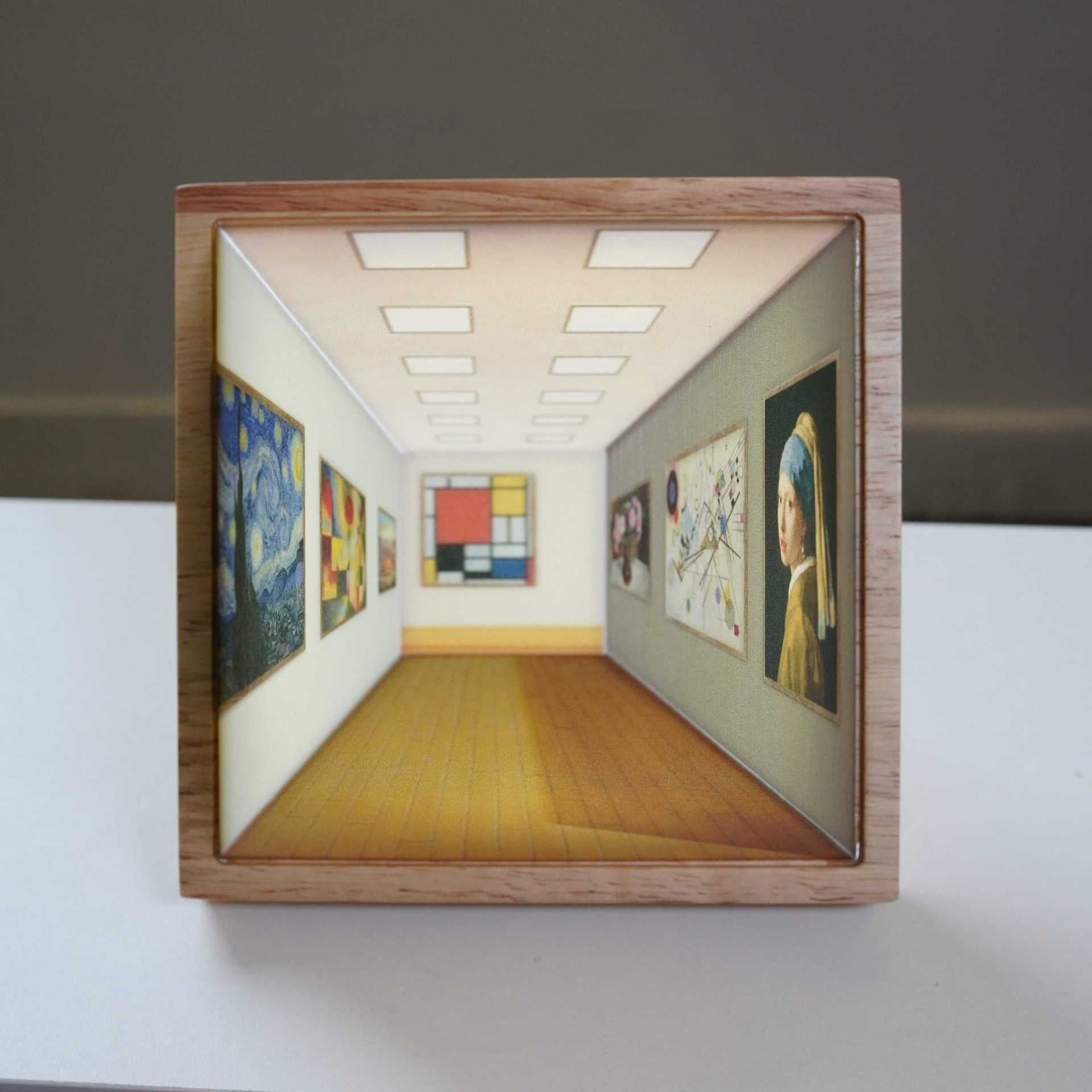 Optilume - 3D Optische Illusie Lamp met Transformerende Visuele Effecten