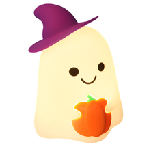 GhostPump - Geest en Pompoen LED Nachtlamp