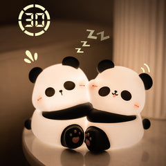 PandaHug - LED Nachtlamp met Twee Panda's