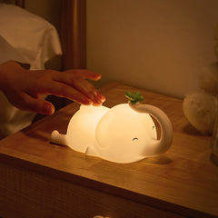 ElephantGlow - Schattige Olifant LED Nachtlamp