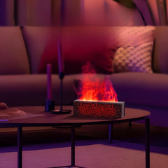 FlareLume - Kleurrijke Vlam Verspreider Lamp