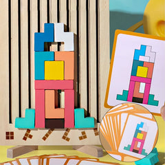 MindWood - Houten Logische Puzzel voor Kinderen en Volwassenen