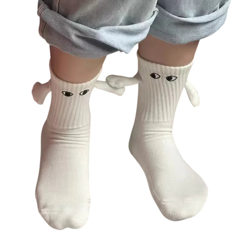 MagnoStep – Magnetische Sokken met Oog- en Handprint