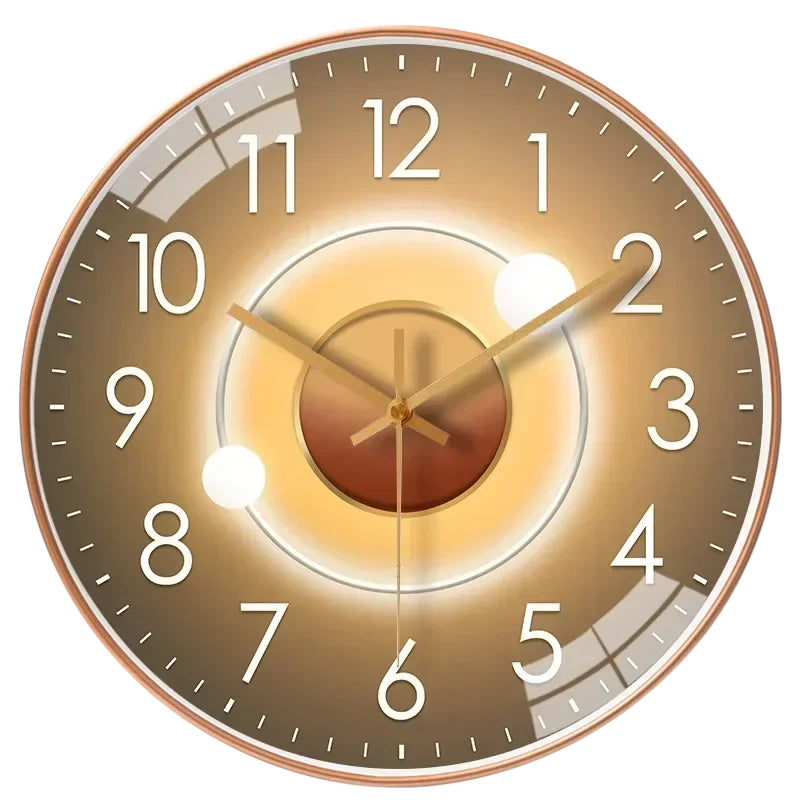 SilentEra - Klassieke Wandklok met Stil Uurwerk