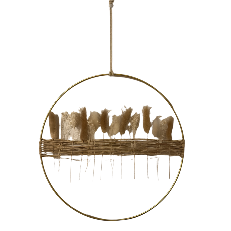 Fleur de Vie - Bloemrijke Decoratieve Krans