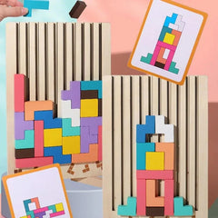 LegnIQ – Educatief Houten Puzzelspel voor Kinderen
