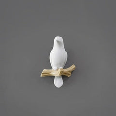 Aviary Elegance - 3D Vogels Wandhaak Decor