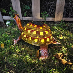 LuminaShell - Solar Schildpad Lichtsculptuur