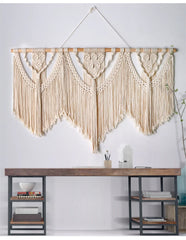 MacraWeave - Grote Macramé Wanddecoratie