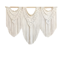 MacraWeave - Grote Macramé Wanddecoratie