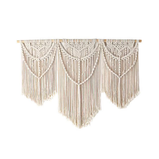 MacraWeave - Grote Macramé Wanddecoratie