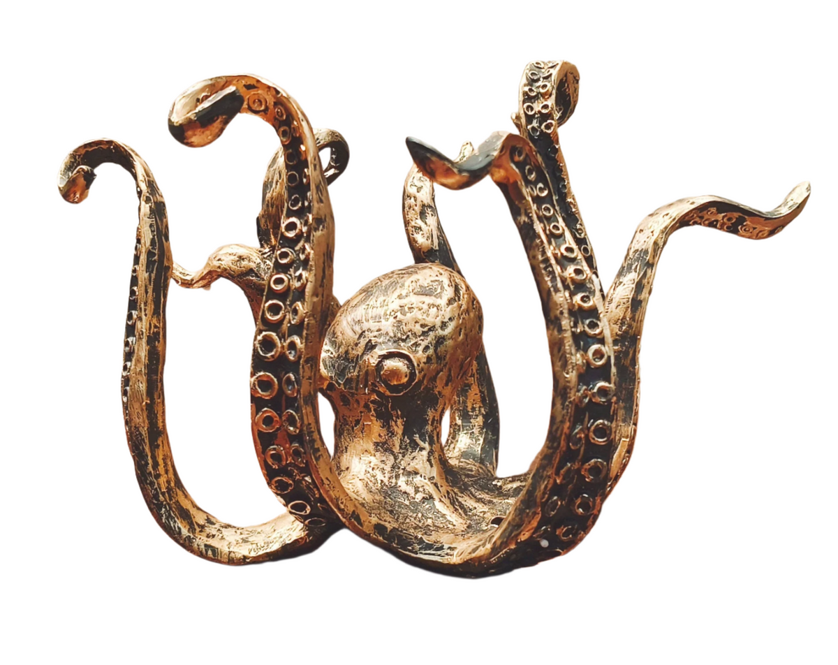 OctoHaven - Rustieke Octopus Mokkenhouder
