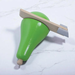 MiniChop - Houten Snijplank met Speelgoedfruit