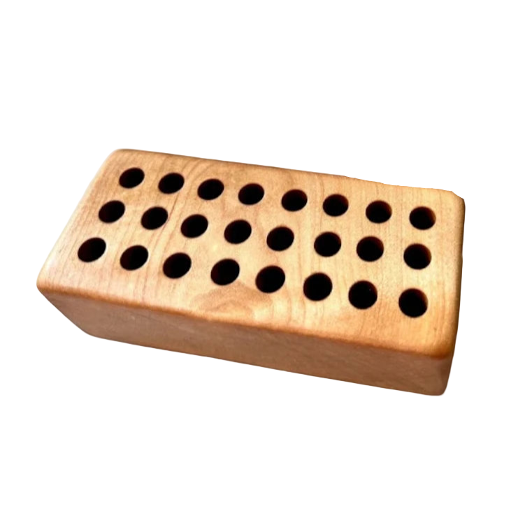 ColorNest - Houten Crayon Houder voor 24 Krijtjes