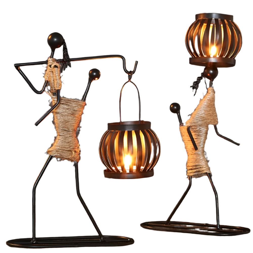 ScandiFlair – Ambachtelijke Kaarshouders