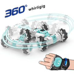 FlipRider - Handgestuurde Stuntauto met 360° Rotatie en LED Licht