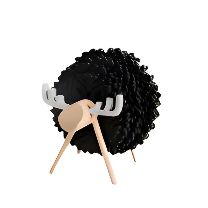 Wollige Speelsheid - Rustieke Decoratieve Schapen Set