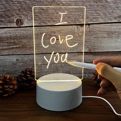 GlowSlate – LED Schrijf- en Notitiebord