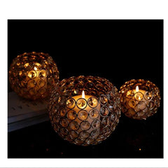 LustreGlow - 3-delige Kaarsen Houder Set