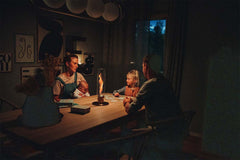 GoldFlame - Luxe Tafelhaard voor Sfeervolle Verwarming