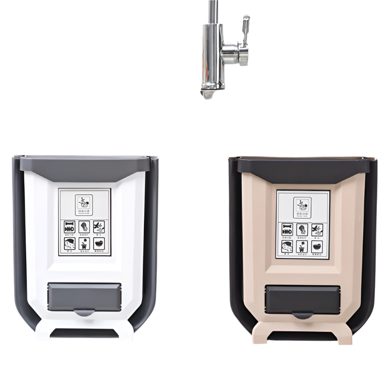 FoldaBin – Inklapbare Afvalbak voor Keukenkastjes