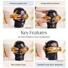 Enigma - Indringend Resin Sculptuur