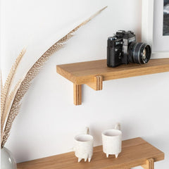 Elysium – Duurzame Wandplank van echt Eikenhout