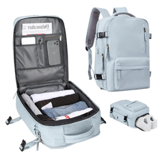 UrbanFlow - Waterdichte Reistas Rugzak met USB Poort